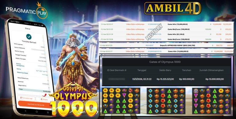 Bukti JP TGL 13 Maret 2026