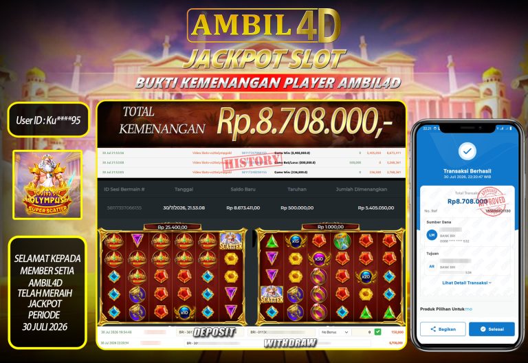 PSD BUKTI KEMENANGAN AMBIL4D RF88