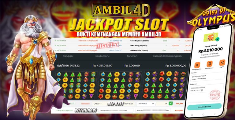 BUKTI KEMENAGAN AMBIL4D RF 3