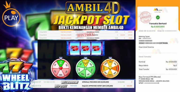 BUKTI KEMENAGAN AMBIL4D RF2