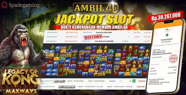 BUKTI KEMENAGAN AMBIL4D RF2