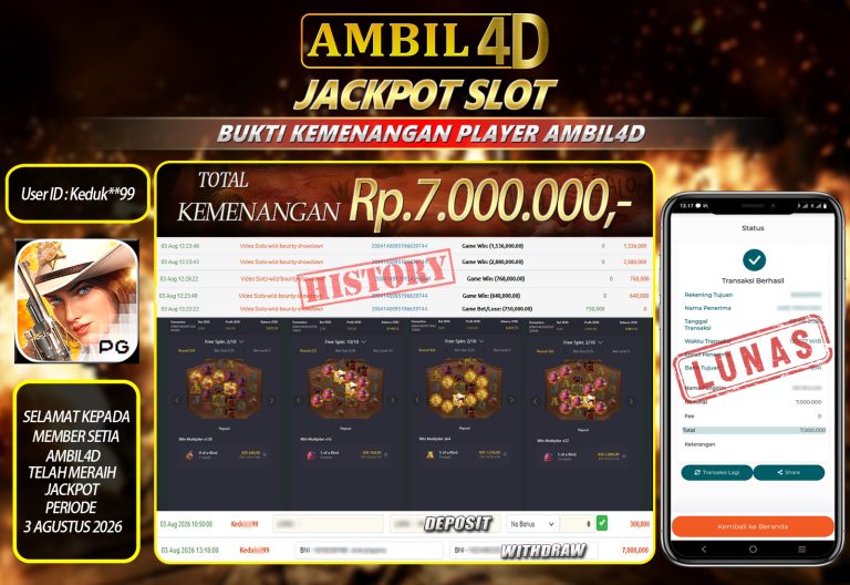 PSD BUKTI KEMENANGAN AMBIL4D RF88