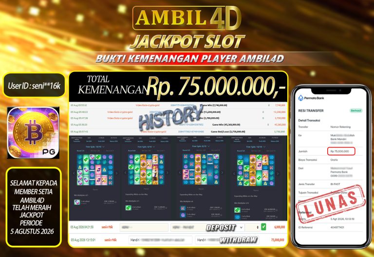 PSD BUKTI KEMENANGAN AMBIL4D RF88