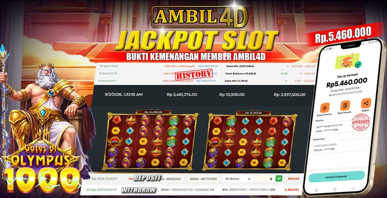 BUKTI KEMENAGAN AMBIL4D RF2